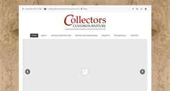 Desktop Screenshot of collectorscustomfurniture.com